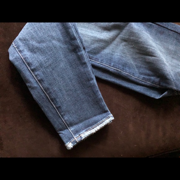 PAIGE HOXTON ANKLE (24) HIGH RISE JEANS - Picture 7 of 8